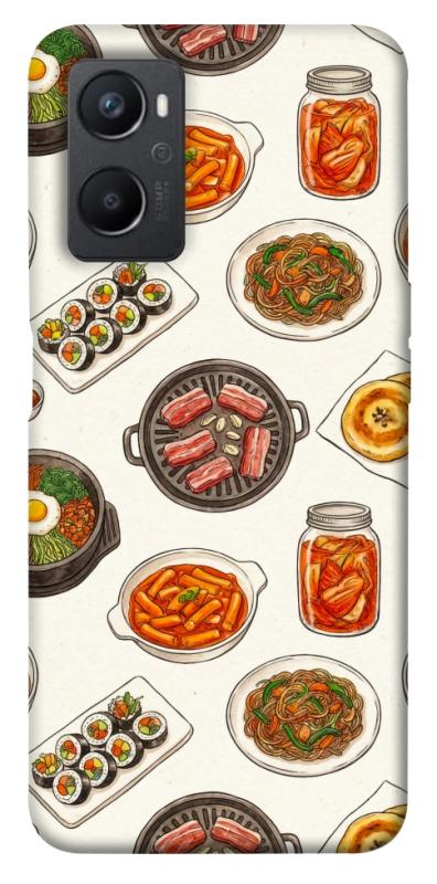 Чехол itsPrint Korean food для Oppo A96, еда, купить оптом с доставкой