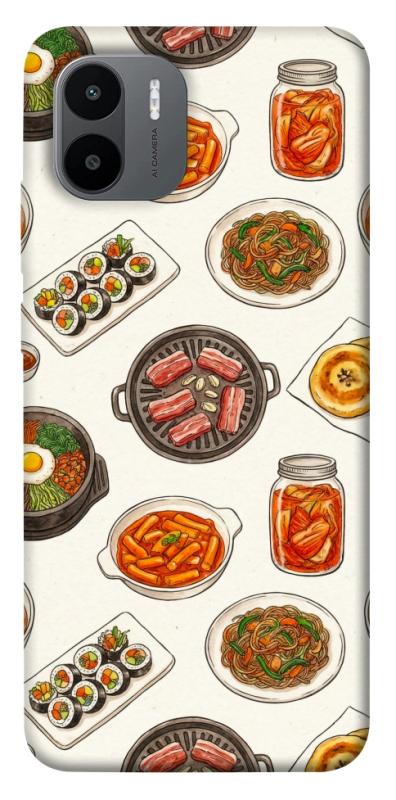 Чехол itsPrint Korean food для Xiaomi Redmi A1 / A2, еда, купить оптом с доставкой