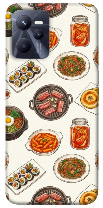 Чохол itsPrint Korean food для Realme C35, їжа, купити оптом з доставкою