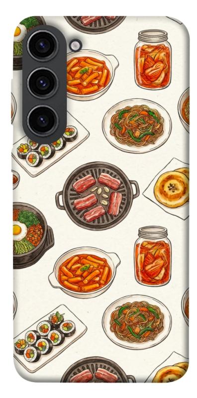 Чехол itsPrint Korean food для Samsung Galaxy S23, еда, купить оптом с доставкой