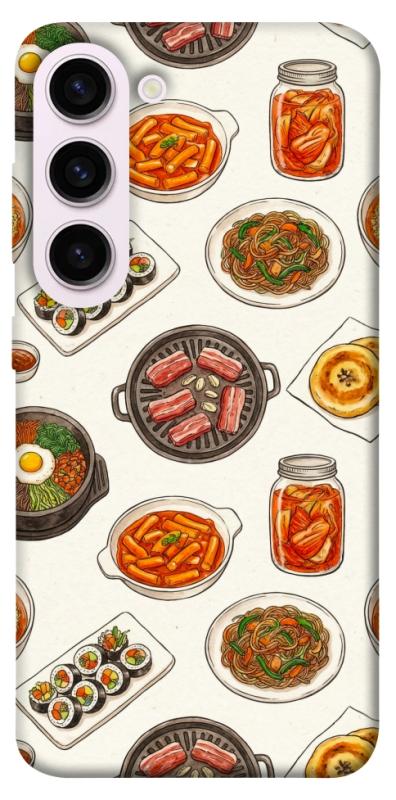 Чехол itsPrint Korean food для Samsung Galaxy S23+, еда, купить оптом с доставкой