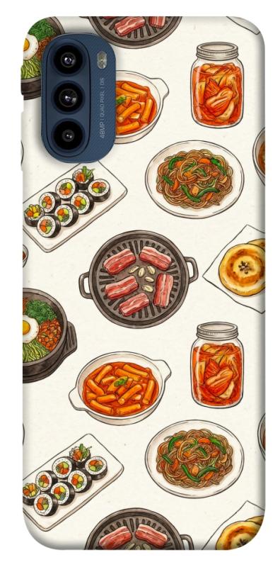 Чохол itsPrint Korean food для Motorola Moto G41, їжа, купити оптом з доставкою