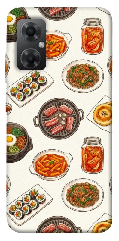 Чехол itsPrint Korean food для Xiaomi Redmi Note 11R, еда, купить оптом с доставкой