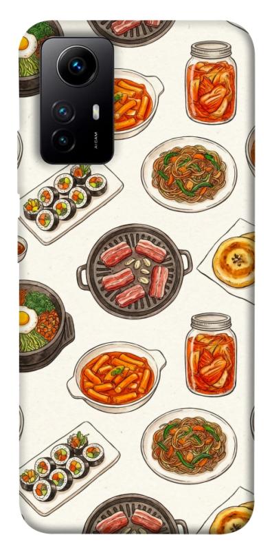 Чехол itsPrint Korean food для Xiaomi Redmi Note 12S, еда, купить оптом с доставкой