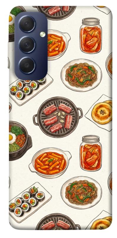 Чехол itsPrint Korean food для Samsung Galaxy M54 5G, еда, купить оптом с доставкой