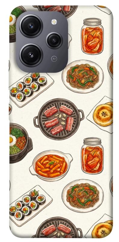 Чехол itsPrint Korean food для Xiaomi Redmi 12, еда, купить оптом с доставкой