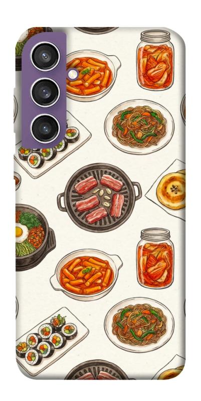 Чехол itsPrint Korean food для Samsung Galaxy S23 FE, еда, купить оптом с доставкой