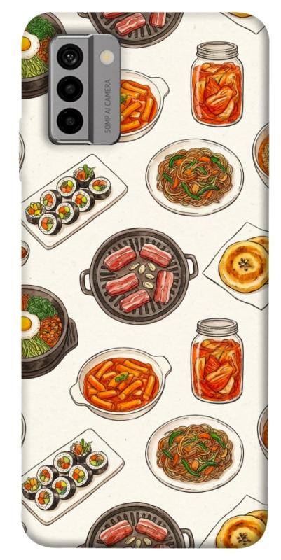 Чохол itsPrint Korean food для Nokia G22, їжа, купити оптом з доставкою
