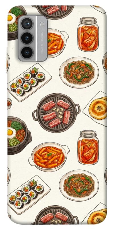 Чехол itsPrint Korean food для Nokia G42, еда, купить оптом с доставкой