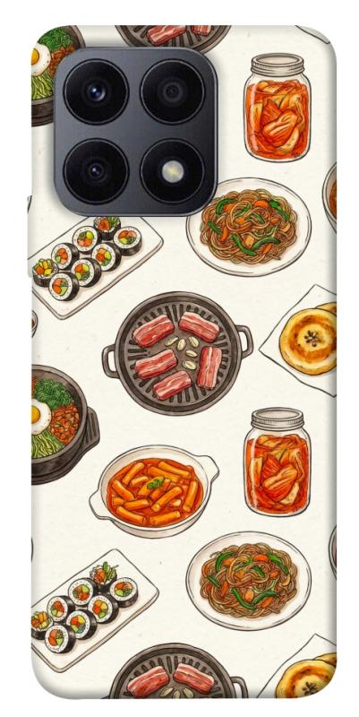Чехол itsPrint Korean food для Huawei Honor X8a, еда, купить оптом с доставкой