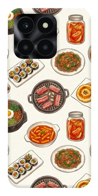 Чехол itsPrint Korean food для Huawei Honor X6a, еда, купить оптом с доставкой