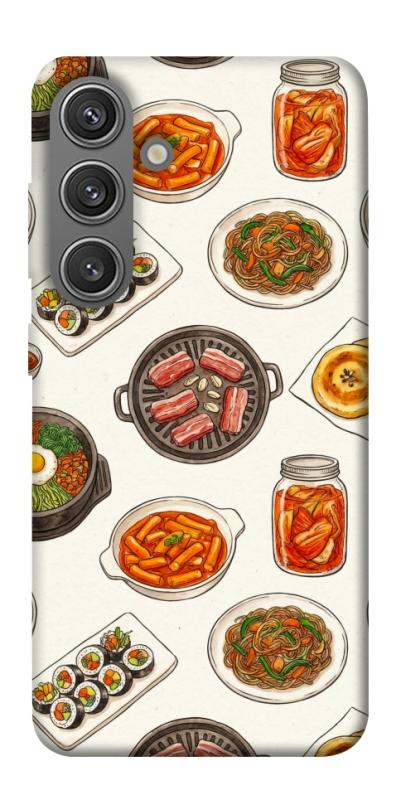 Чехол itsPrint Korean food для Samsung Galaxy S24, еда, купить оптом с доставкой