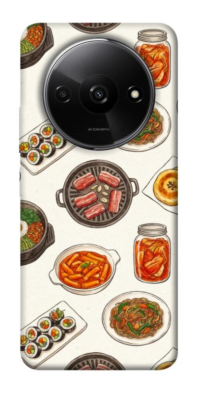 Чехол itsPrint Korean food для Xiaomi Redmi A3, еда, купить оптом с доставкой