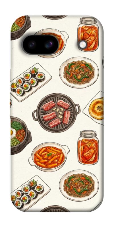 Чехол itsPrint Korean food для Google Pixel 8a, еда, купить оптом с доставкой
