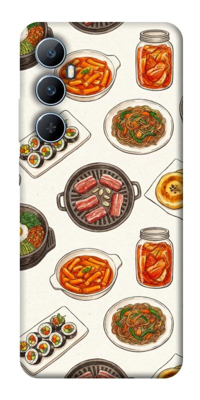 Чехол itsPrint Korean food для Realme C65 4G, еда, купить оптом с доставкой