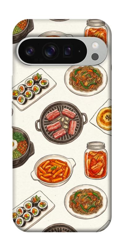 Чехол itsPrint Korean food для Google Pixel 9 Pro XL, еда, купить оптом с доставкой