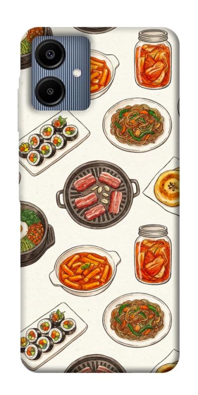 Чехол itsPrint Korean food для Samsung Galaxy A06, еда, купить оптом с доставкой