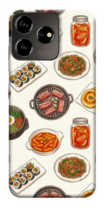 Чехол itsPrint Korean food для ZTE Blade V50 Desing 4G, еда, купить оптом с доставкой