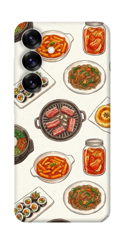 Чехол itsPrint Korean food для Samsung Galaxy S25+, еда, купить оптом с доставкой