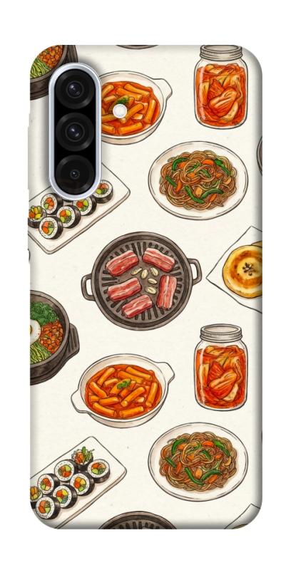 Чехол itsPrint Korean food для Samsung Galaxy A36 5G, еда, купить оптом с доставкой