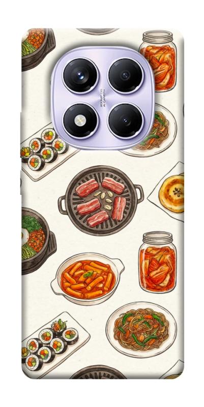 Чехол itsPrint Korean food для Xiaomi Redmi Note 14 Pro 4G, еда, купить оптом с доставкой
