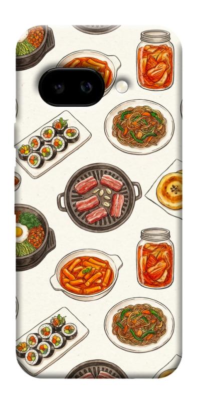 Чехол itsPrint Korean food для Google Pixel 9a, еда, купить оптом с доставкой