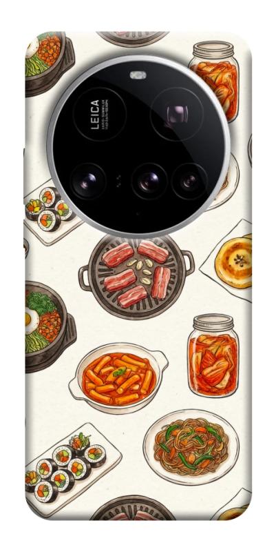 Чехол itsPrint Korean food для Xiaomi 15 Ultra, еда, купить оптом с доставкой