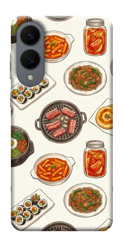 Чехол itsPrint Korean food для Samsung Galaxy S25 Edge, еда, купить оптом с доставкой