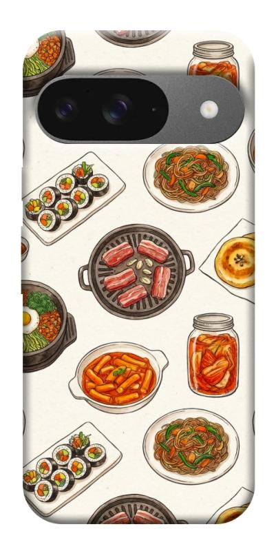 Чехол itsPrint Korean food для Google Pixel 10, еда, купить оптом с доставкой
