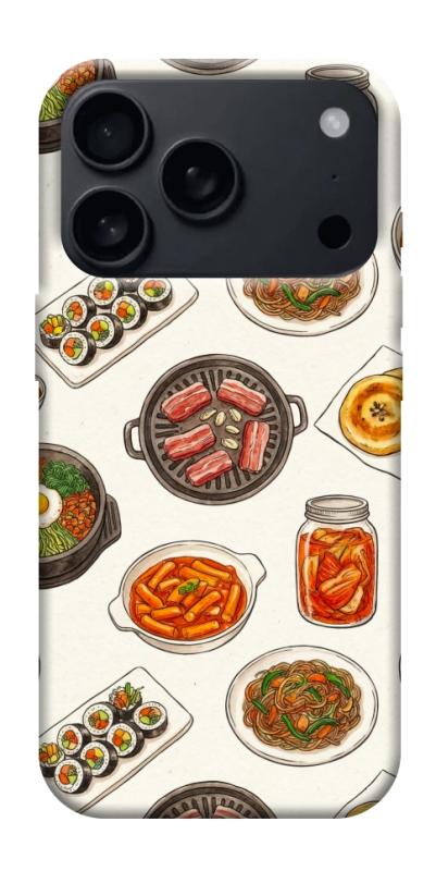 Чехол itsPrint Korean food для Apple iPhone 17 Pro (6.3"), еда, купить оптом с доставкой
