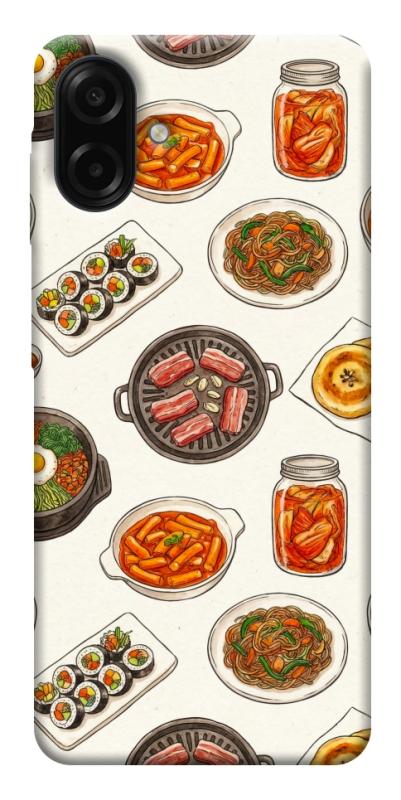 Чехол itsPrint Korean food для Samsung Galaxy A07, еда, купить оптом с доставкой