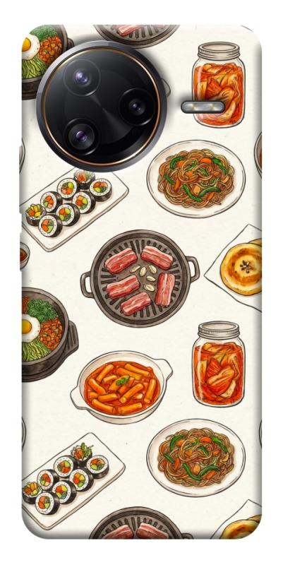 Чехол itsPrint Korean food для Xiaomi Poco F7, еда, купить оптом с доставкой