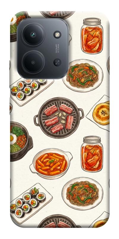 Чехол itsPrint Korean food для Xiaomi Redmi 15C (EU), еда, купить оптом с доставкой