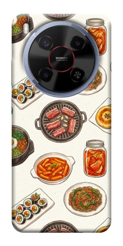 Чехол itsPrint Korean food для ZTE Nubia V70 Max, еда, купить оптом с доставкой