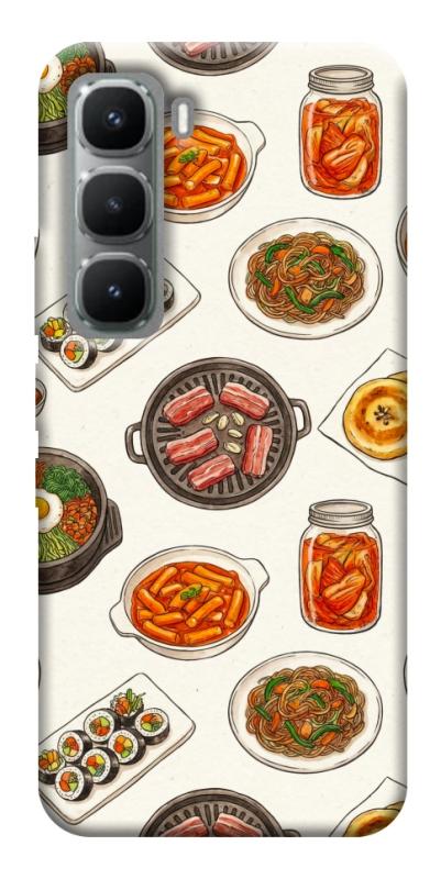 Чехол itsPrint Korean food для Infinix Hot 60 Pro+, еда, купить оптом с доставкой