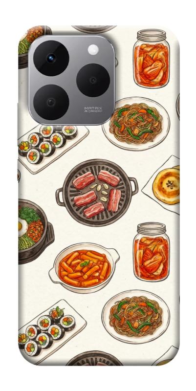 Чехол itsPrint Korean food для Realme 15T, еда, купить оптом с доставкой
