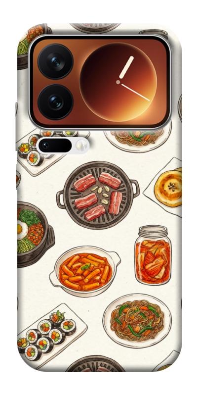 Чехол itsPrint Korean food для Xiaomi 17 Pro Max, еда, купить оптом с доставкой