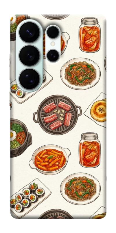 Чехол itsPrint Korean food для Samsung Galaxy S26 Ultra, еда, купить оптом с доставкой