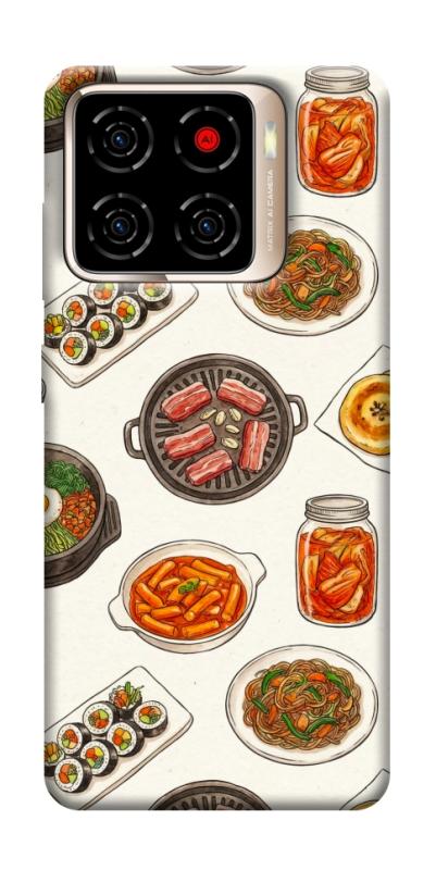 Чехол itsPrint Korean food для ZTE Blade A56, еда, купить оптом с доставкой