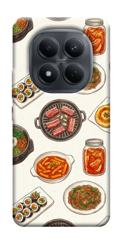 Чехол itsPrint Korean food для Xiaomi Redmi Note 15 Pro 4G, еда, купить оптом с доставкой