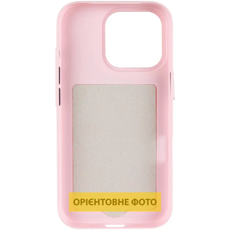 Чехол PC Textile Hybrid with Magnetic Fit для Apple iPhone 15 Pro (6.1"), Pink / Orange 3, Ткань, купить оптом с доставкой
