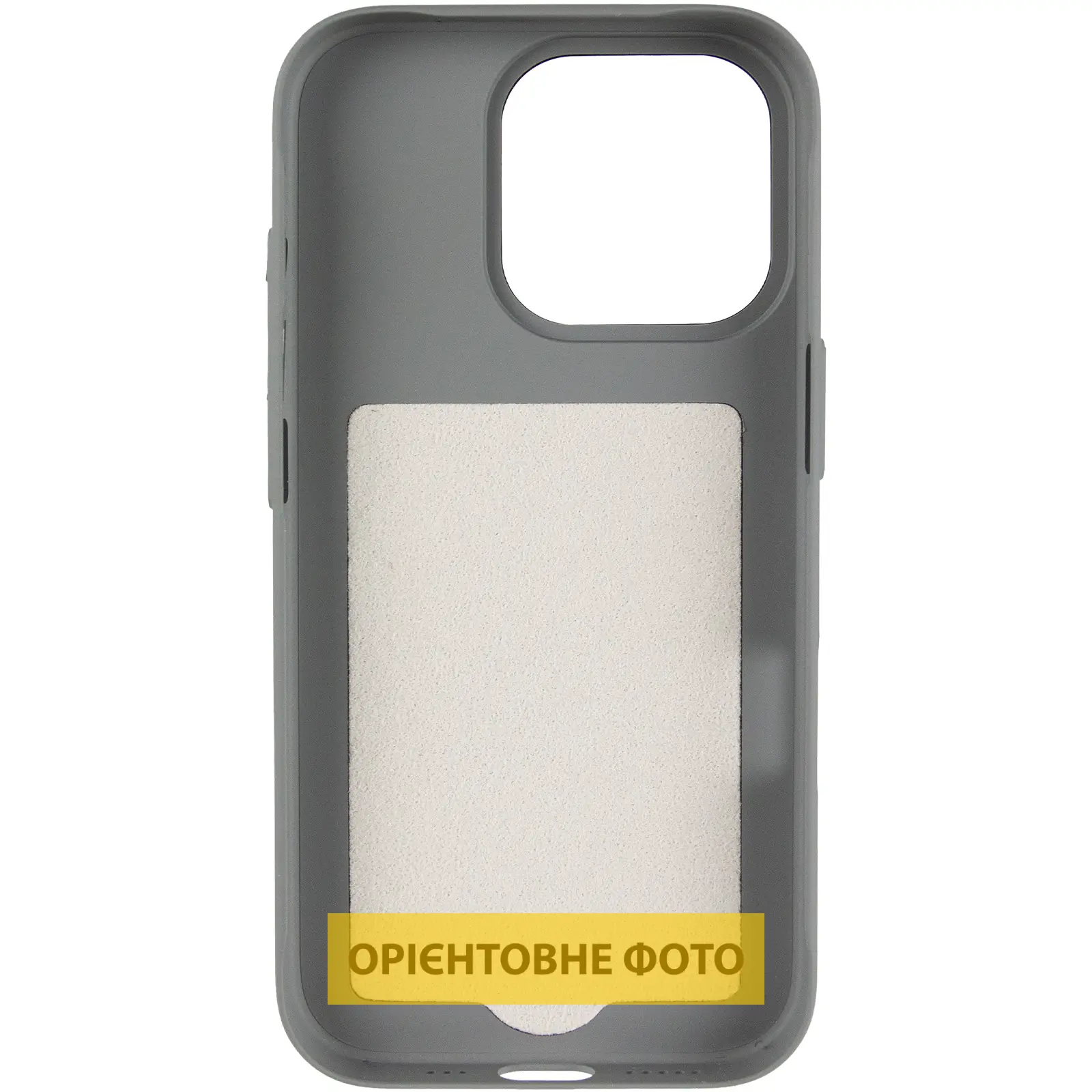 Чохол PC Textile Hybrid with Magnetic Fit для Apple iPhone 15 Pro Max (6.7"), Grey / Black 2, Тканина, купити оптом з доставкою