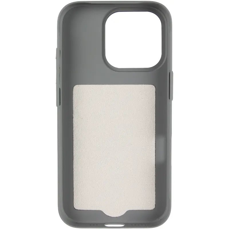Чехол PC Textile Hybrid with Magnetic Fit для Apple iPhone 16 Pro Max (6.9"), Grey / Black 2, Ткань, купить оптом с доставкой