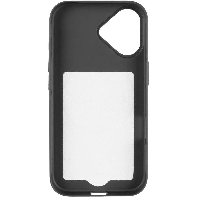 Чохол PC Textile Hybrid with Magnetic Fit для Apple iPhone 17 (6.3"), Black / Purple 2, Тканина, купити оптом з доставкою