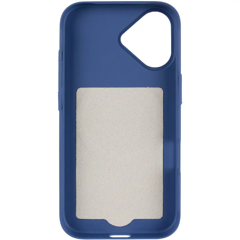 Чохол PC Textile Hybrid with Magnetic Fit для Apple iPhone 17 (6.3"), Blue 2, Тканина, купити оптом з доставкою