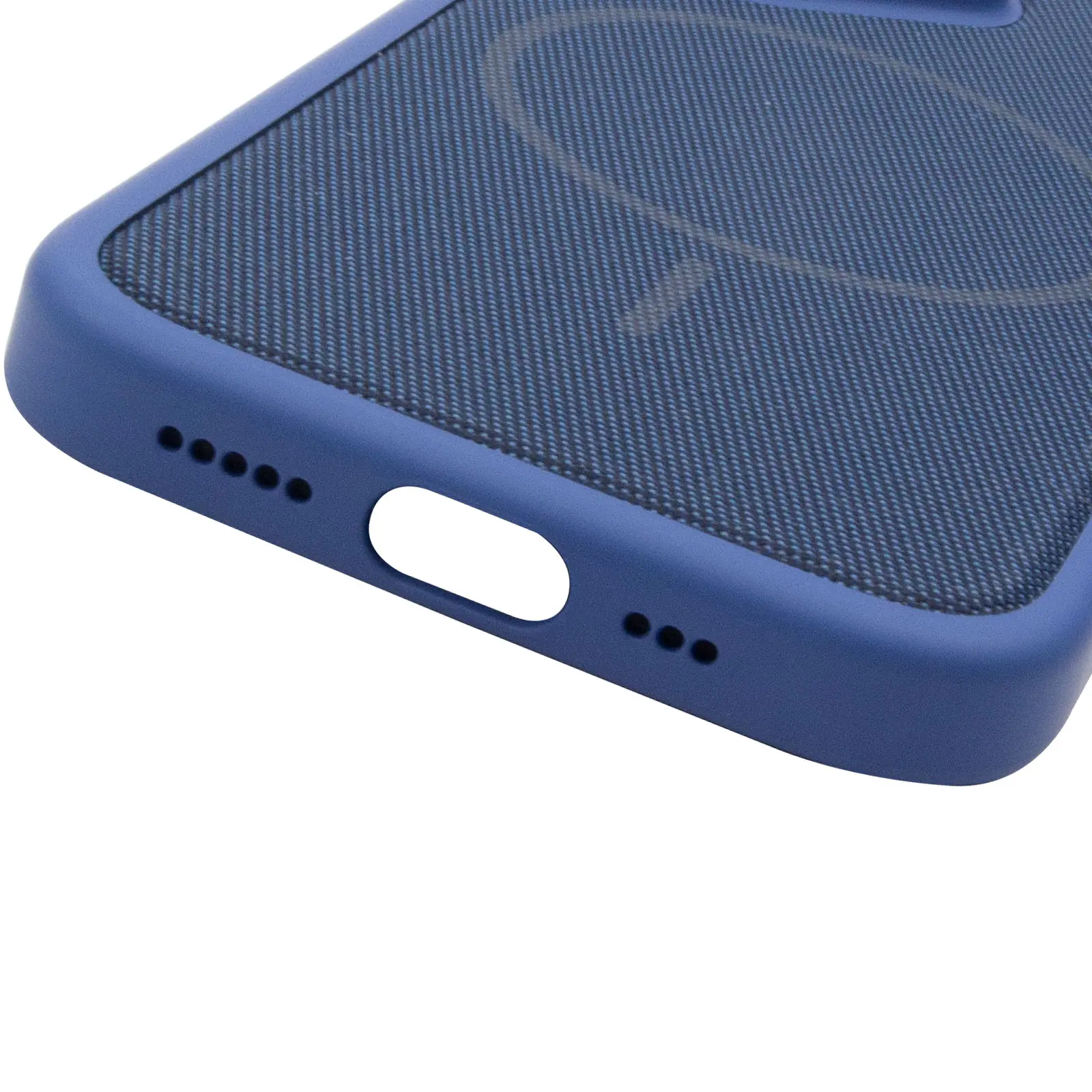 Чохол PC Textile Hybrid with Magnetic Fit для Apple iPhone 17 (6.3"), Blue 4, Тканина, купити оптом з доставкою