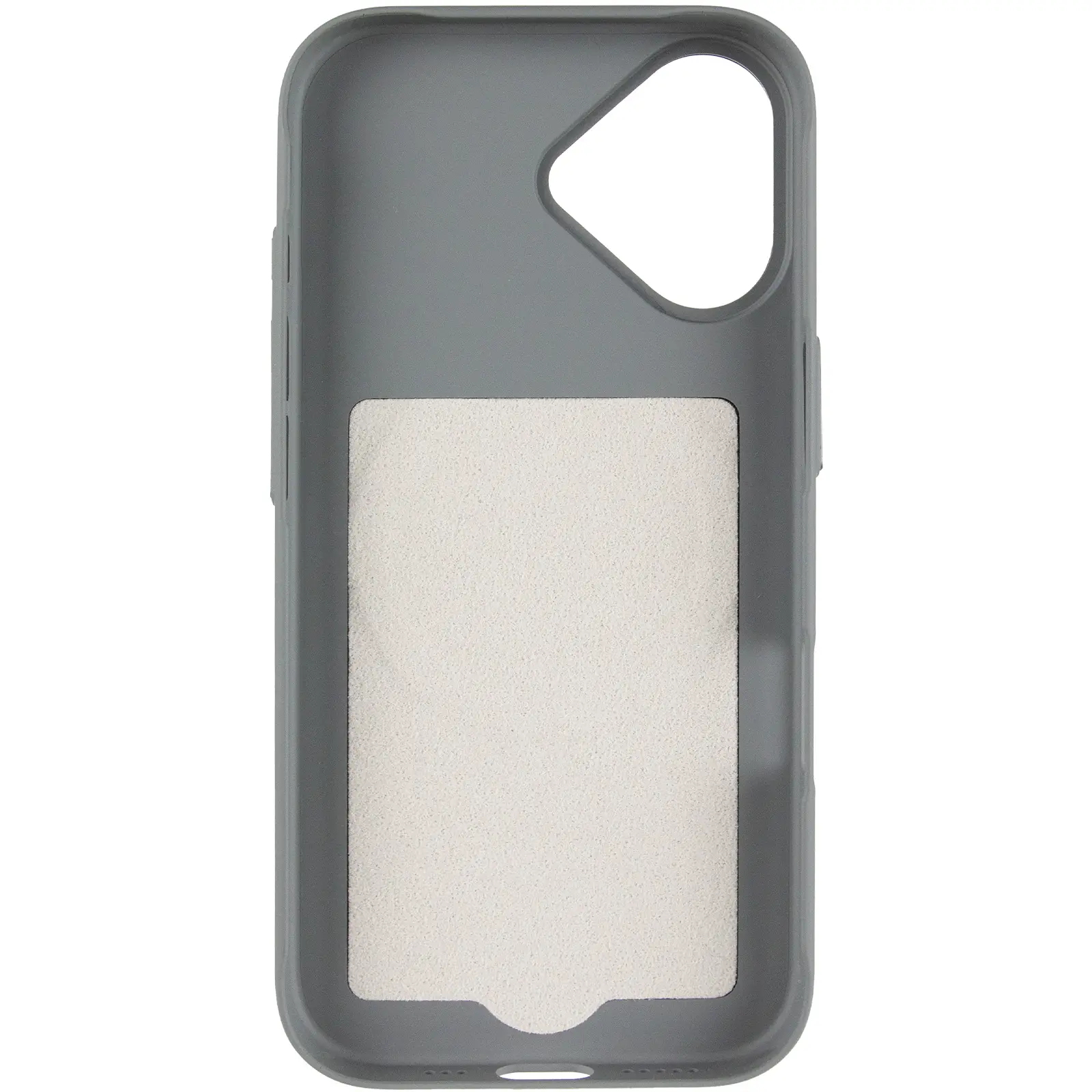 Чохол PC Textile Hybrid with Magnetic Fit для Apple iPhone 17 (6.3"), Grey / Black 2, Тканина, купити оптом з доставкою