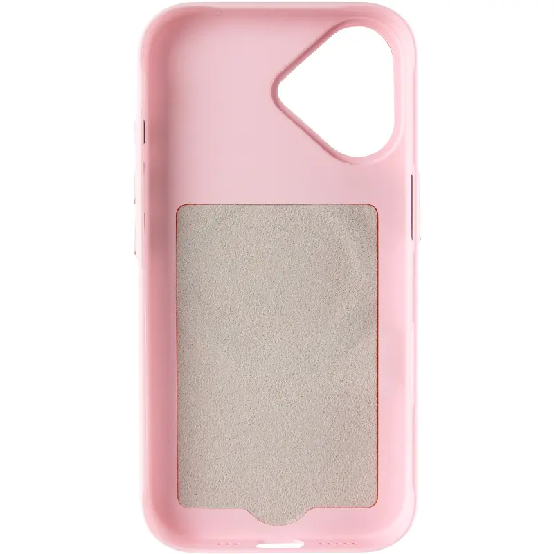 Чохол PC Textile Hybrid with Magnetic Fit для Apple iPhone 17 (6.3"), Pink / Orange 2, Тканина, купити оптом з доставкою
