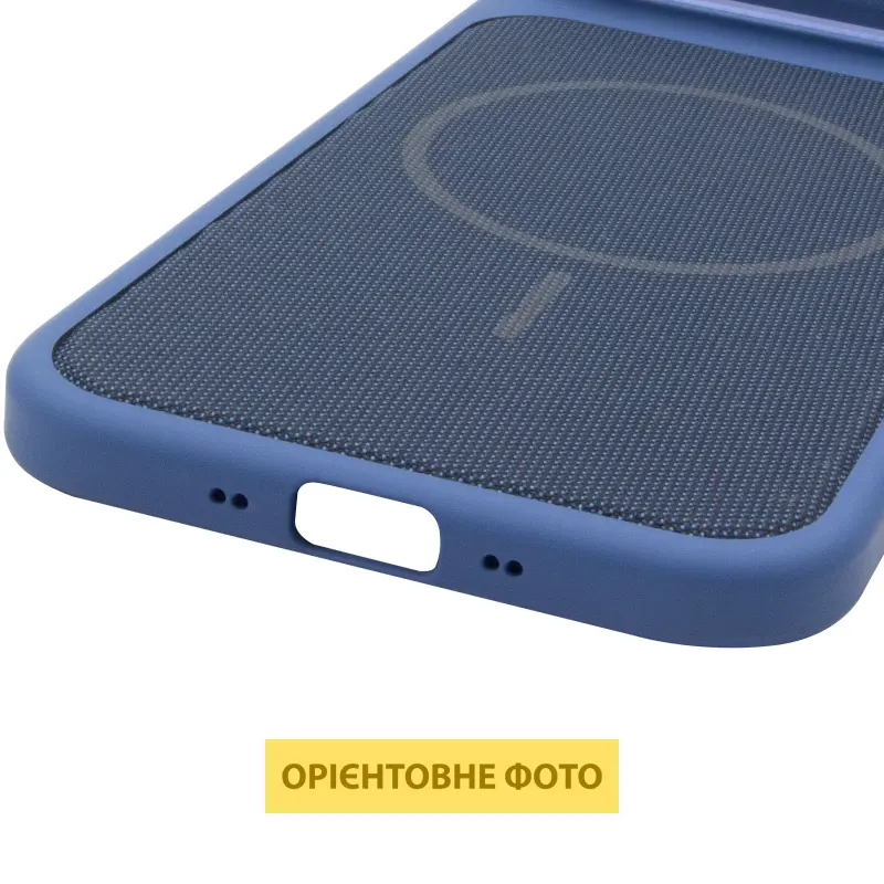 Чехол PC Textile Hybrid with Magnetic Fit для Apple iPhone 17 Air (6.5"), Blue 4, Ткань, купить оптом с доставкой
