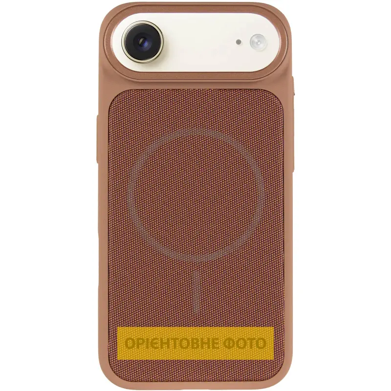 Чехол PC Textile Hybrid with Magnetic Fit для Apple iPhone 17 Air (6.5"), Desert Gold 1, Ткань, купить оптом с доставкой